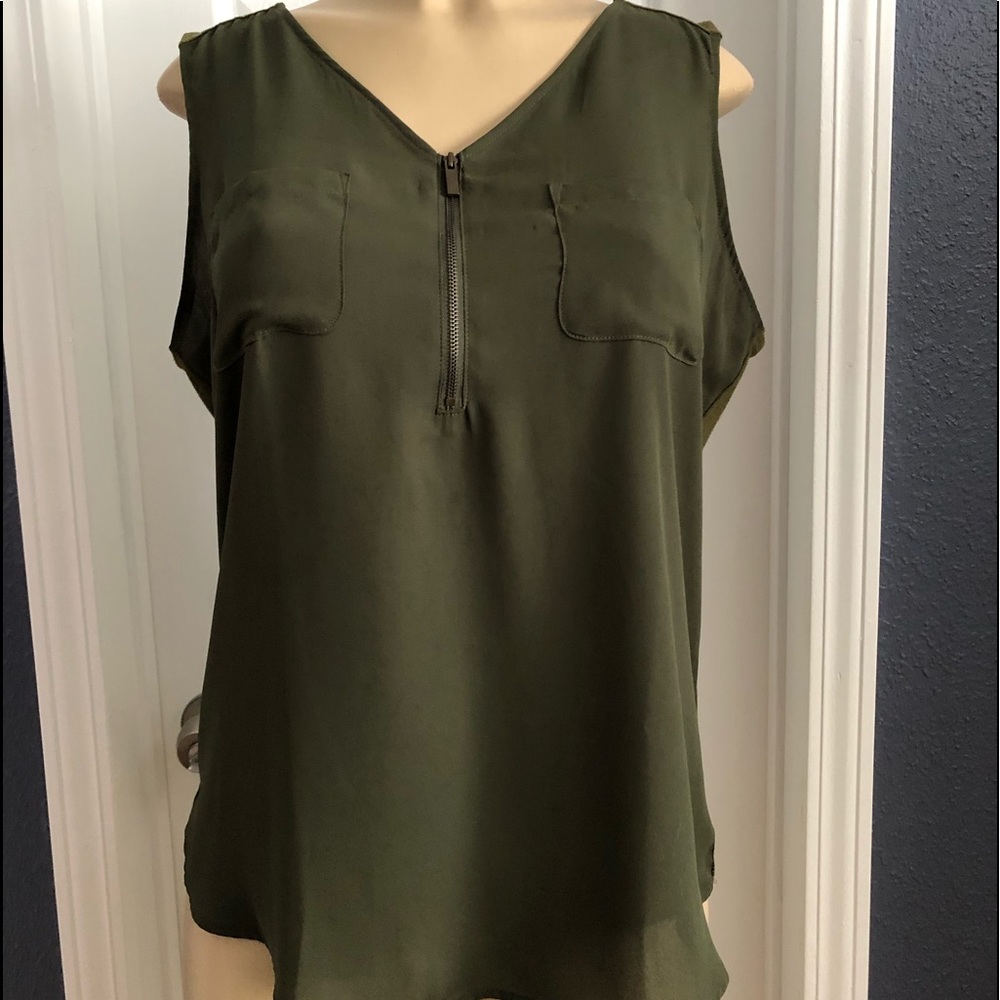 Women’s Apt. 9 zipper accent top
